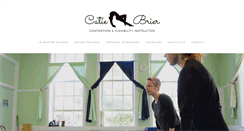 Desktop Screenshot of catiebriercontortion.com